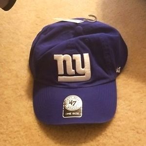 NWT blue NY Giants baseball hat